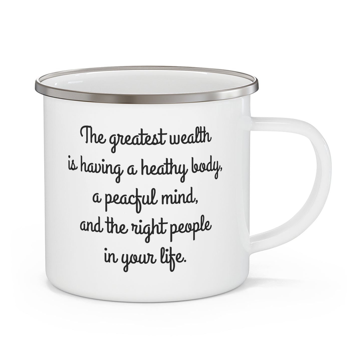 Enamel Camping Mug