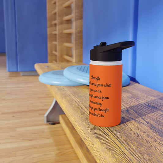 Stainless Steel Water Bottle, Standard Lid