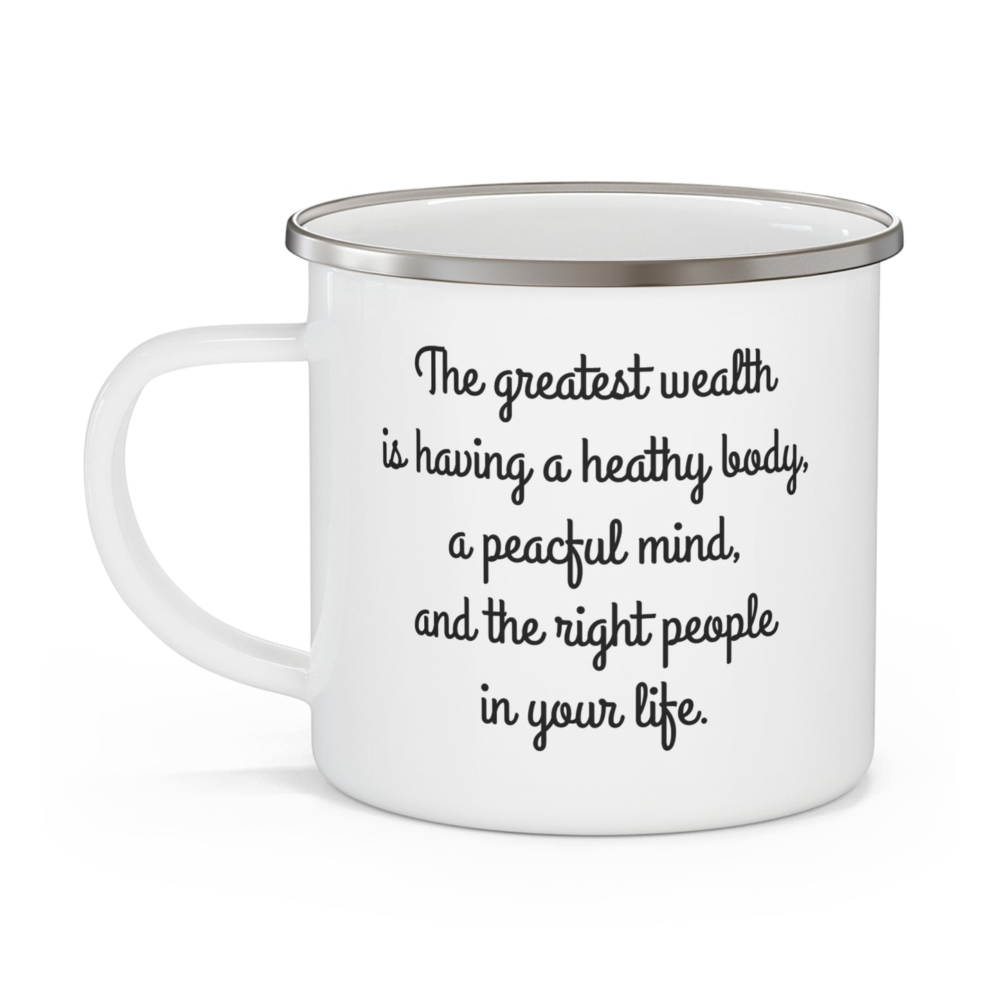 Enamel Camping Mug